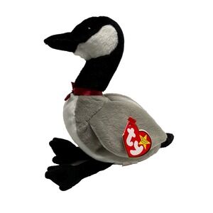 Ty Beanie Babies Loosy Canadian Goose DOB March 1998 Retired PE Pellets Rare Vtg